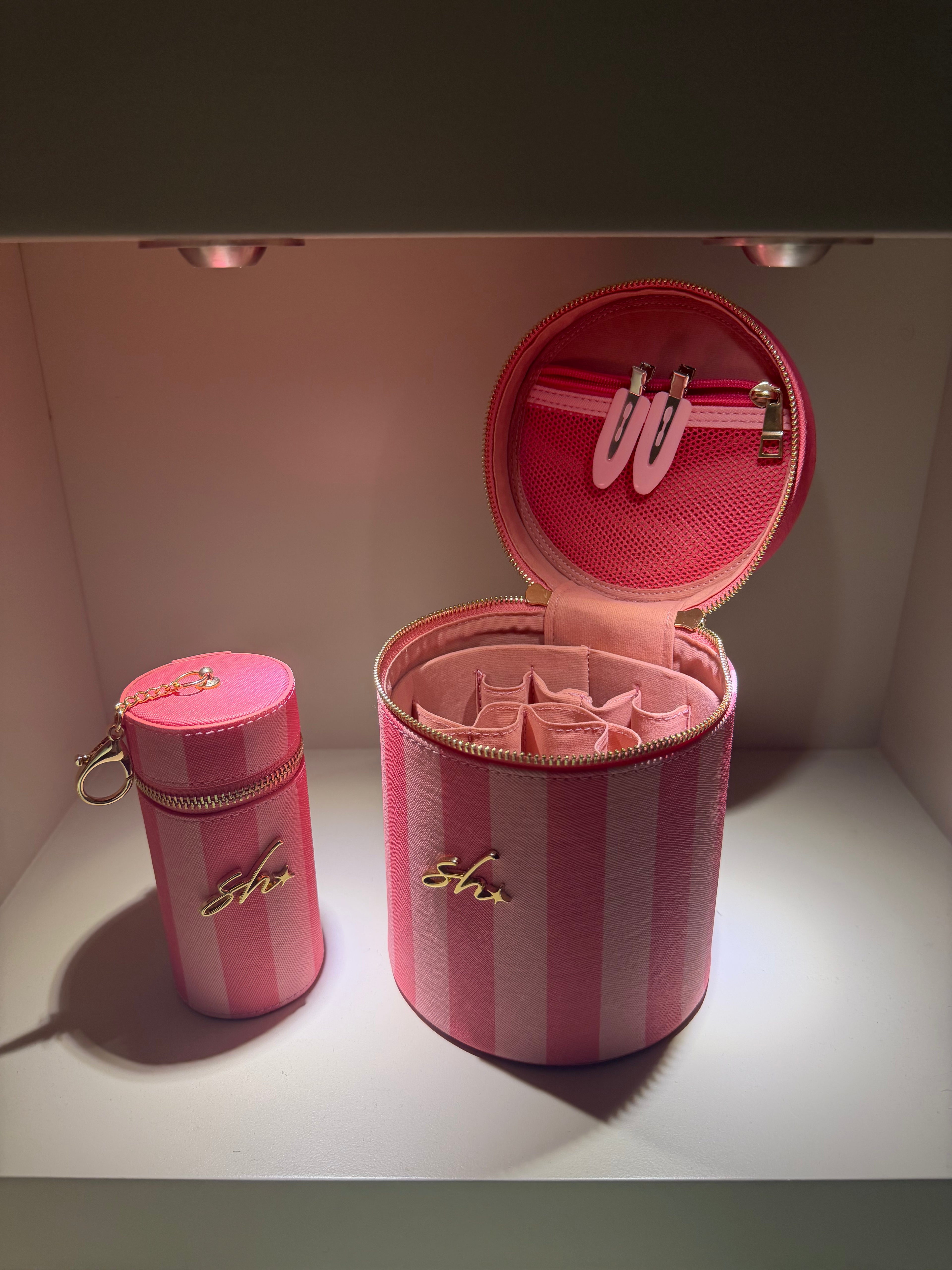 Soft Hours Sorbet vanity makyaj çantası seti kullanım görünümü